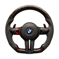 Volant Sport Evo carbone Alcantara Red